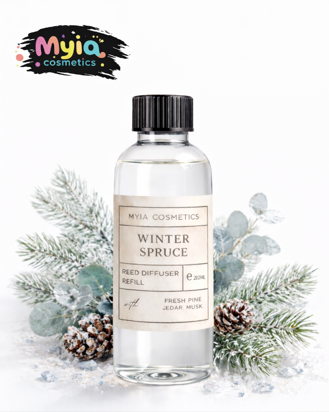 Luxury 200ml Reed Diffuser Refill – Myia Cosmetics (Choose Your Scent)