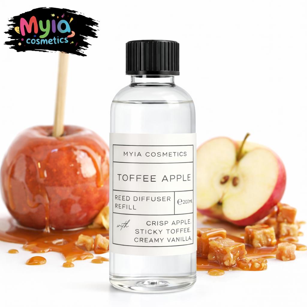 Luxury 200ml Reed Diffuser Refill – Myia Cosmetics (Choose Your Scent)