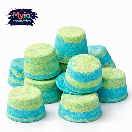 Dino Poo Mini Bath Bombs – 50g Sample – Lemon Cookie