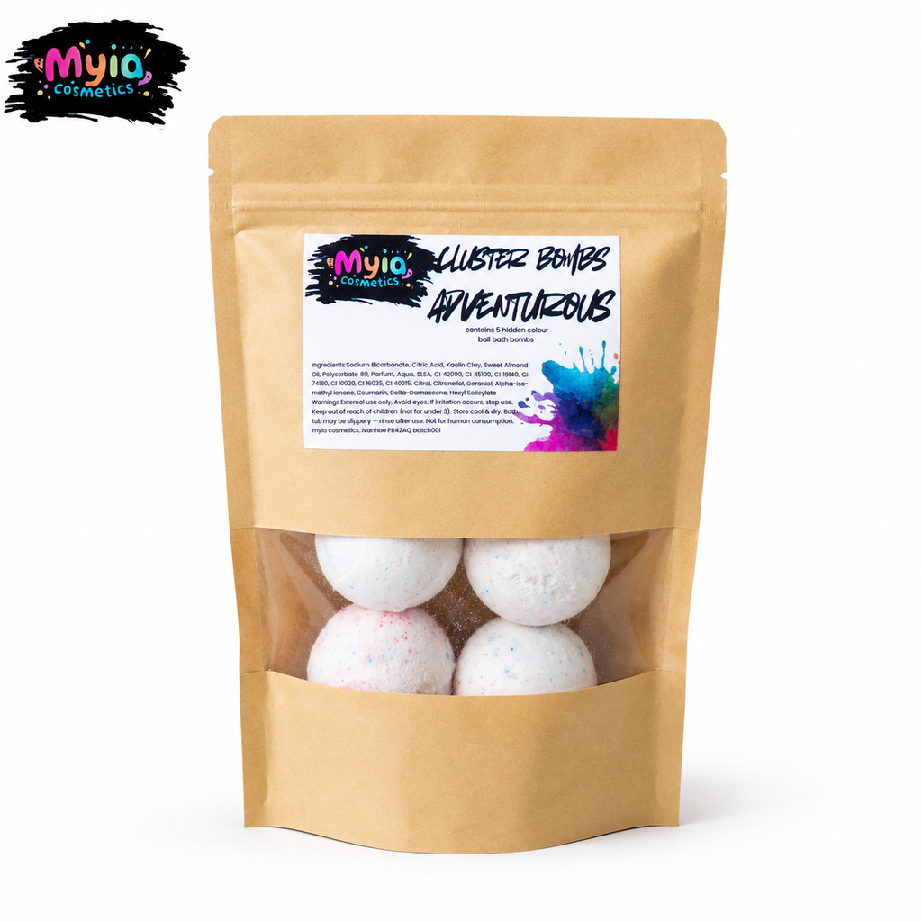 Adventurous Cluster Bath Bombs - 5 Pack