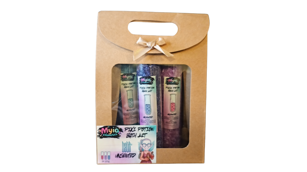 Pixie Potion Bath Salts – Set of 3 Tubes – Unsented