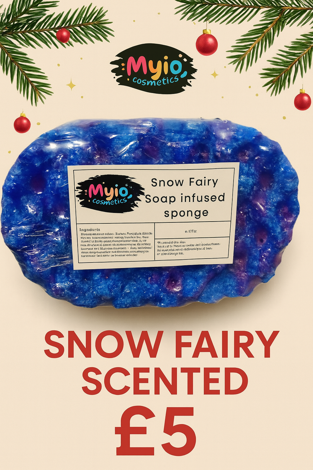 Soap Infused Sponge