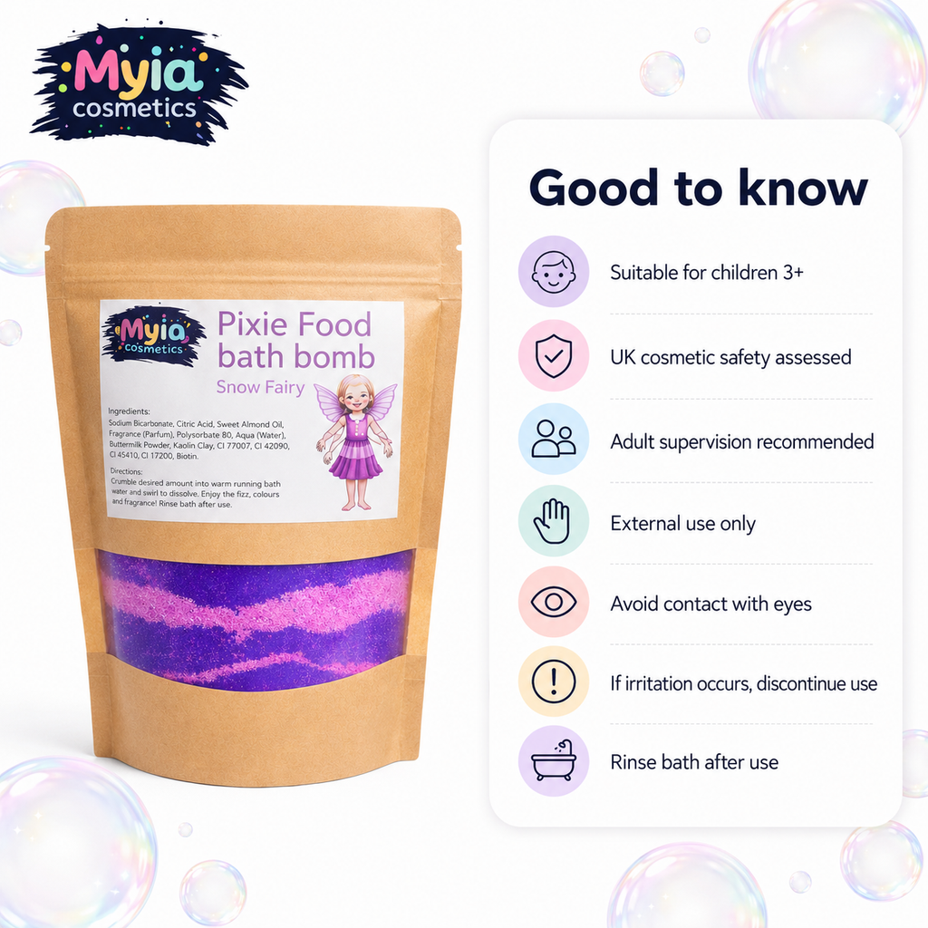 Pixie Food Bath Crumble –  200g Pouch – Fairy Floss