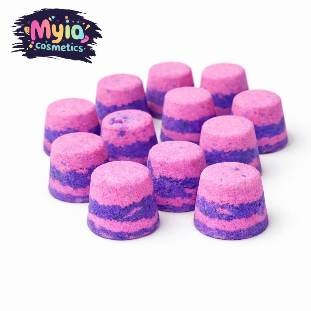 Pixie Poo Mini Bath Bombs – 50g Sample – Fairy Floss