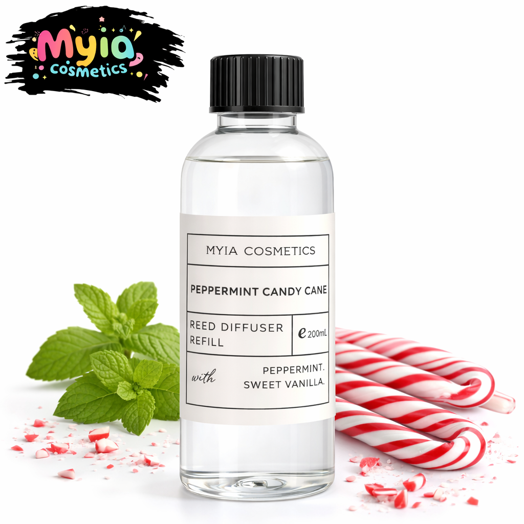 Luxury 200ml Reed Diffuser Refill – Myia Cosmetics (Choose Your Scent)